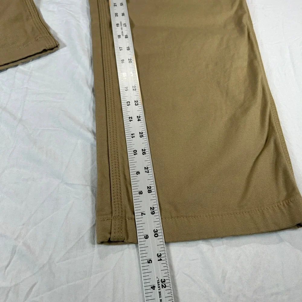 Carhartt Mens Rugged Flex Relaxed Fit Canvas Knit Lined Work Pant BN3342-M 40x30